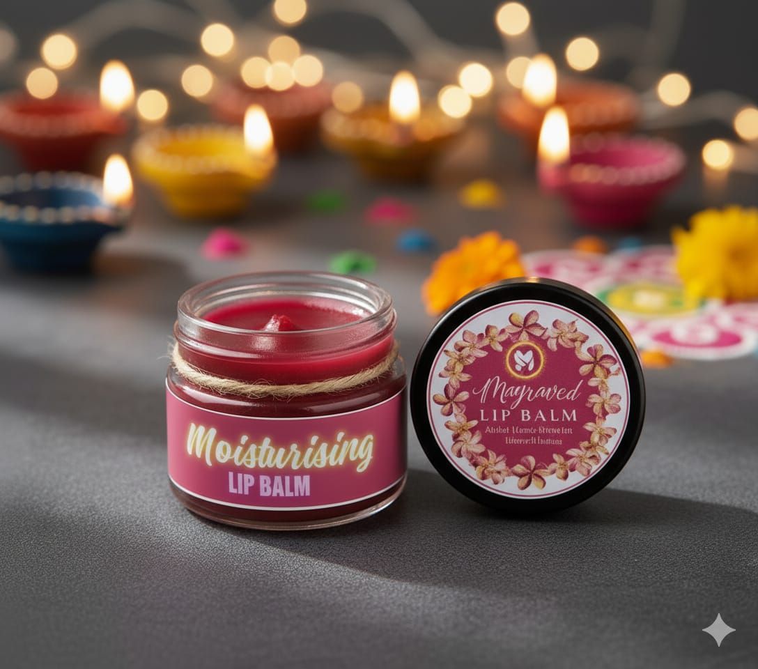 Mayraved Deep Moisturizing Lip Balm | 100% Natural & Ayurvedic Lip Care